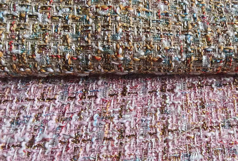 450 میلی گرم 148 سانتی متر پارچه توید / پارچه الهام گرفته از شانل مناسب برای کیف دستی / کفش 1722 450 میلی گرم 148 سانتی متر پارچه توید / پارچه الهام گرفته از شانل مناسب برای کیف دستی / کفش 1722