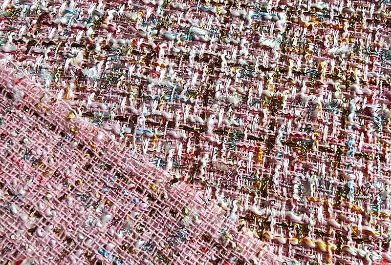 450 میلی گرم 148 سانتی متر پارچه توید / پارچه الهام گرفته از شانل مناسب برای کیف دستی / کفش 1722 450 میلی گرم 148 سانتی متر پارچه توید / پارچه الهام گرفته از شانل مناسب برای کیف دستی / کفش 1722