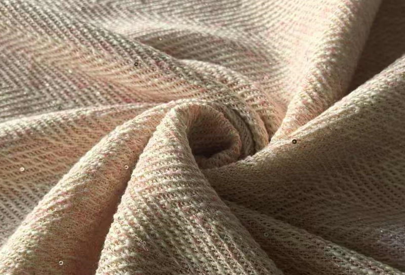 370 میلی گرم 148 سانتی متر پارچه توید پلی استر/پارچه الهام گرفته از کانال 980240