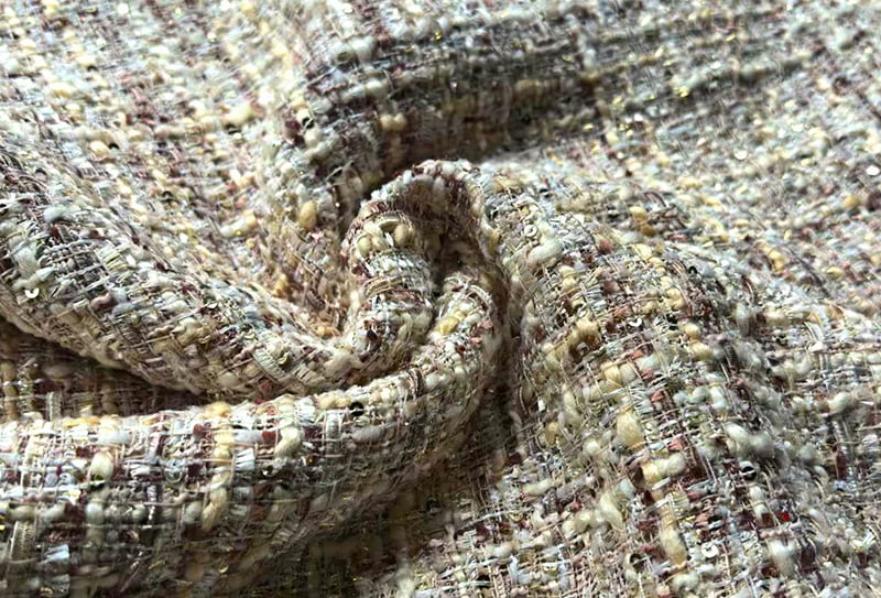 550 میلی گرم 148 سانتی متر عرض پارچه توید پارچه بافته شده / پارچه الهام گرفته از کانال k240230
